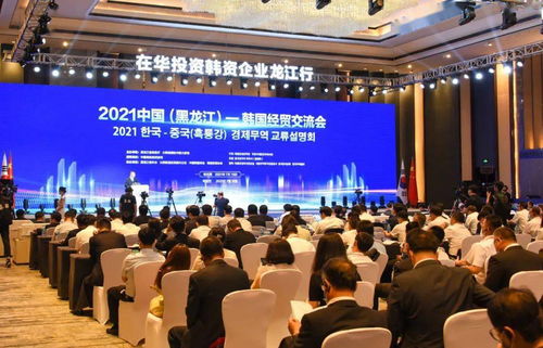 中國 黑龍江 韓國經(jīng)貿交流會在哈爾濱舉行 胡昌升作主題推介