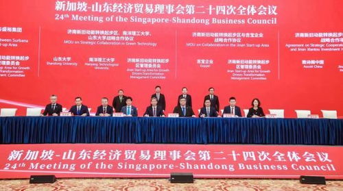 深化大開放 拓展大招商 山東打造對(duì)新加坡合作排頭兵經(jīng)濟(jì)貿(mào)易洽談會(huì)